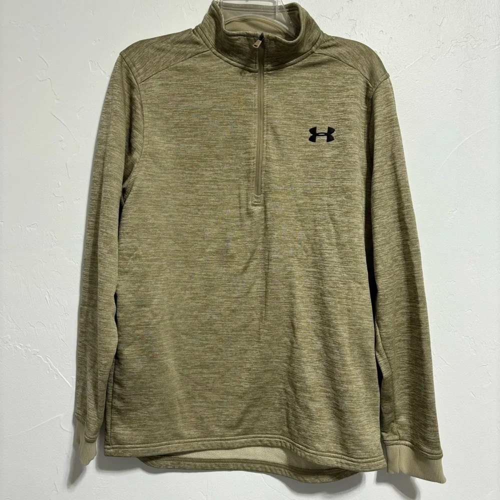 Under Armour Loose 1/4 Quarter Zip Pullover Men's Medium Sweatshirt Jacket